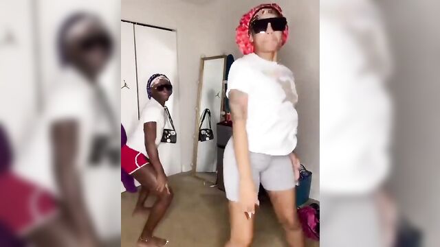 Young twerking pyt nyema shows off her phat ass in new jersey