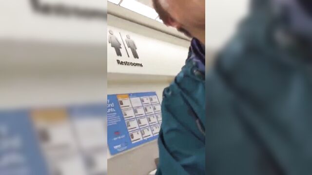 A woman is walking on the city streets and gets fucked