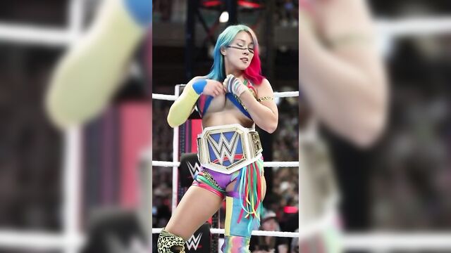 Asuka's pussy is a popular destination for wwe wrestlers