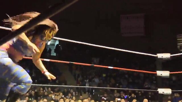 La hiedra cum tribute sexy masked wrestler (homage) with a thick ass