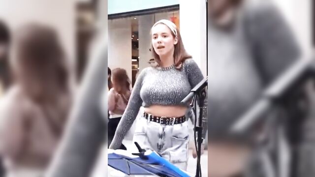 Shake those tits allie, hot boobs action