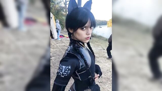 Jenna ortega's fake nude scene with ai technology is quite impressive