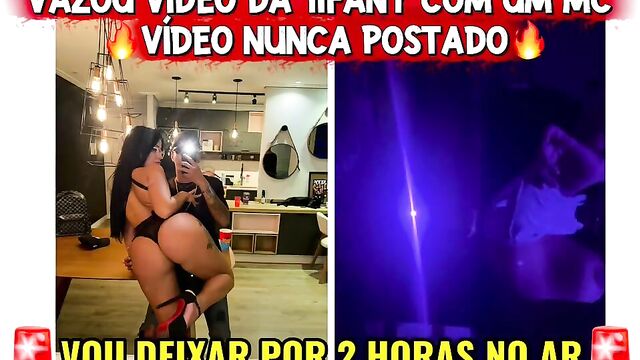 Tifany rocha was admired by mc famoso while she was airing her pussy