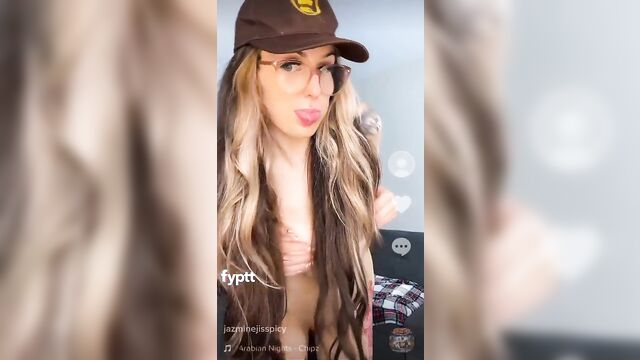 Hot tiktok challenge with a sexy no-nude twist