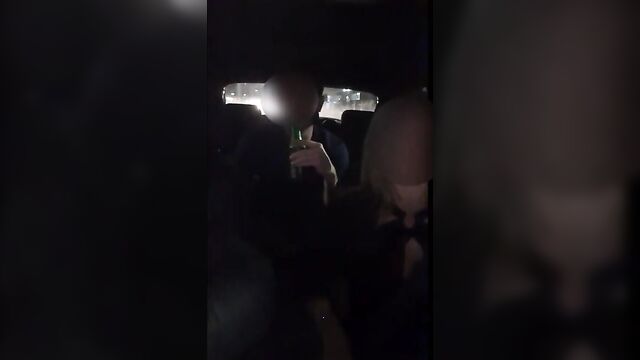 The husband films his wife with another guy in a hot scene