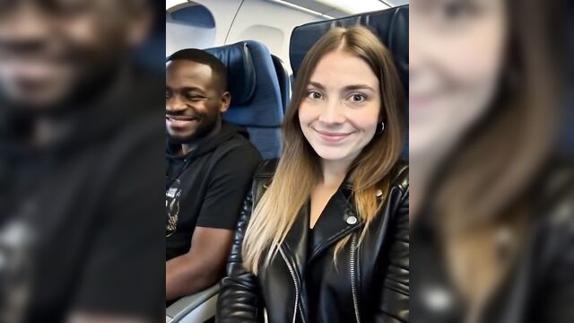 Blonde emma fucked by a bbc in leather