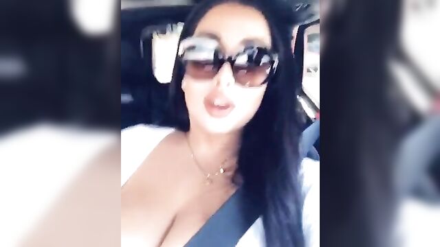A young girl is having fun with her boyfriend in the bedroom