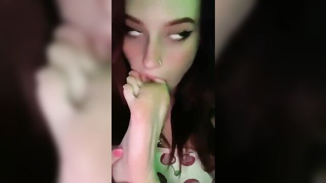 The first oiled foot job and massage, just what you need after a long day