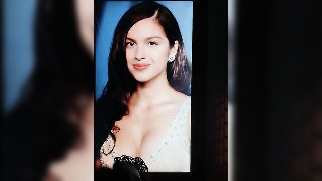 Olivia rodrigo is the inspiration for this hot cumshot tribute video