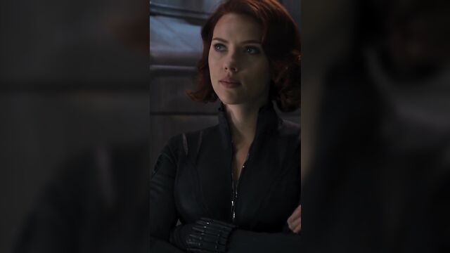 Scarlett johansson's black widow extended scene from avengers