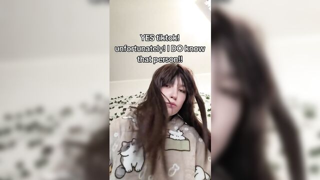Horny aleks bounces her boobs in the room, what should she do?