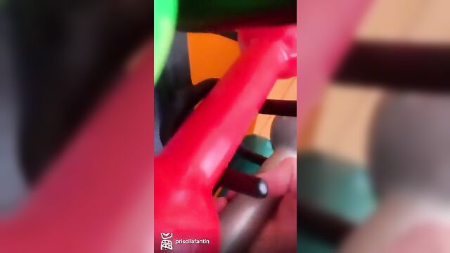 Tanned teen priscila araujo shows off her body