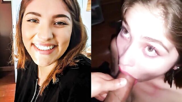 The guy lost a bet to his friend and had to watch his wife's blowjob