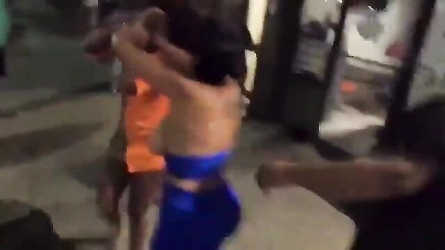 The girl is fighting for the right to have sex with her lover