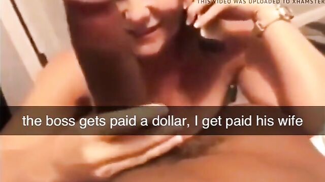 Cuckold couple gets bbc action through snapchat