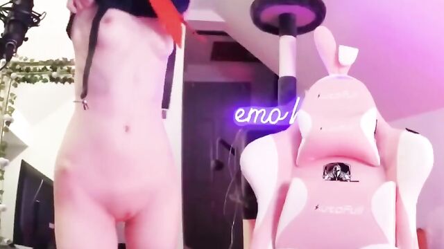 Little emo kitten gets fucked hard and deep
