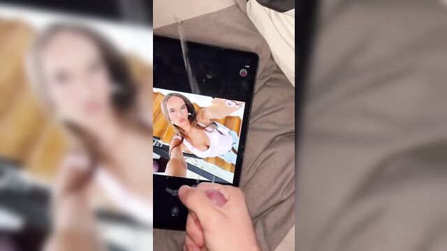 Nonakanal's cumtribute is a good example of passionate cocktribute action