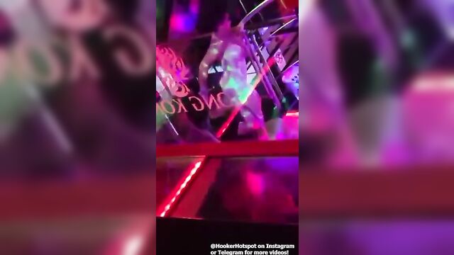 A guy celebrated his birthday in a strip club with hookers