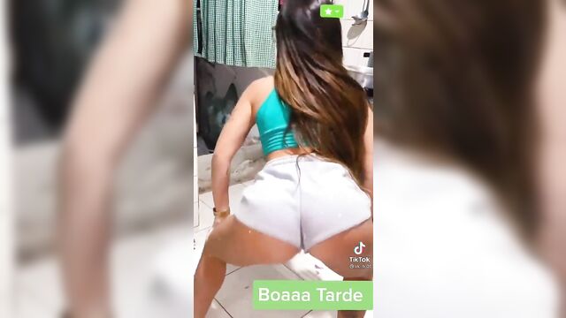 A sexy girl named vitoria kelly dancing with a guy and gets fucked