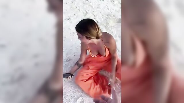 Cute ass beauty gets fucked hard in a tube video