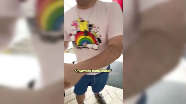 A thot meets her biggest simp at mcdonald's play area in this hot scene