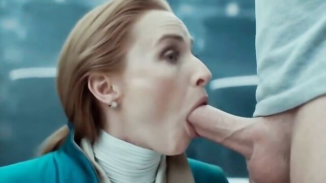 Mon mothma's ai fake blowjob with genevieve o'reilly's cumshots