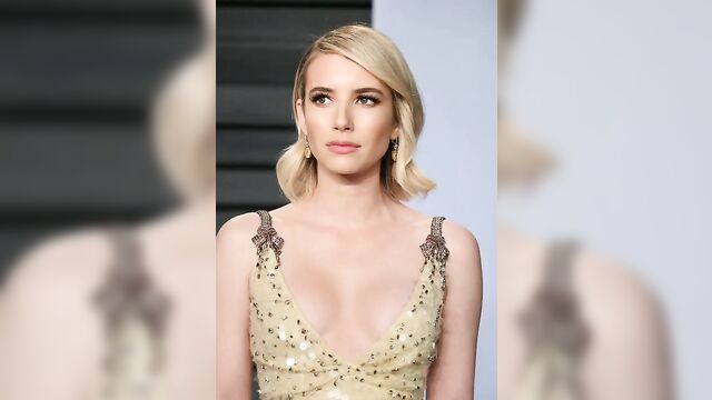 Hot emma roberts posing nude for fans on her birthday