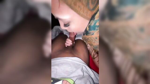 Hijab girl sucks cock like a pro