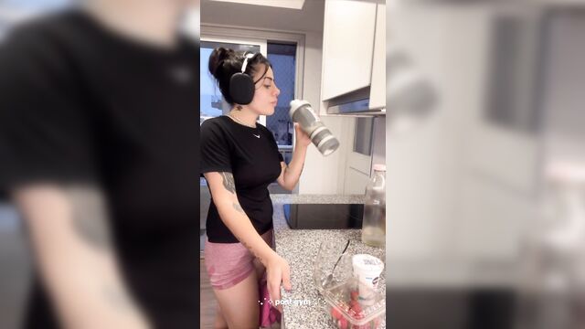 Argentine sexy girl milica made her debut