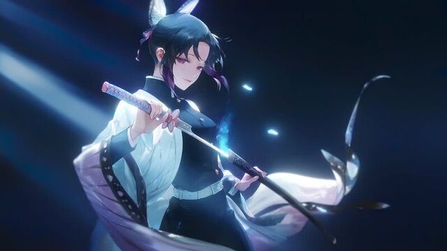 Шинобу кочо - клинок, рассекающий демонов / shinobu kocho - demon slayer: kimetsu no yaiba