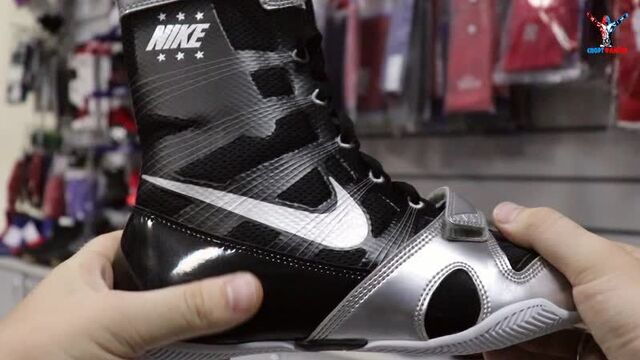 Боксёрки найк хайперко черно серые | обувь для бокса nike hyperko | боксерки nike hyperko limited edition
