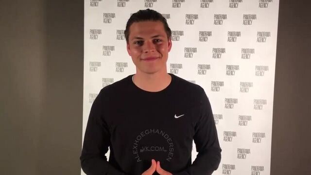 Alex høgh andersen передаёт привет фанатам из россии. (ivar the boneless ивар бескостный vikings викинги)