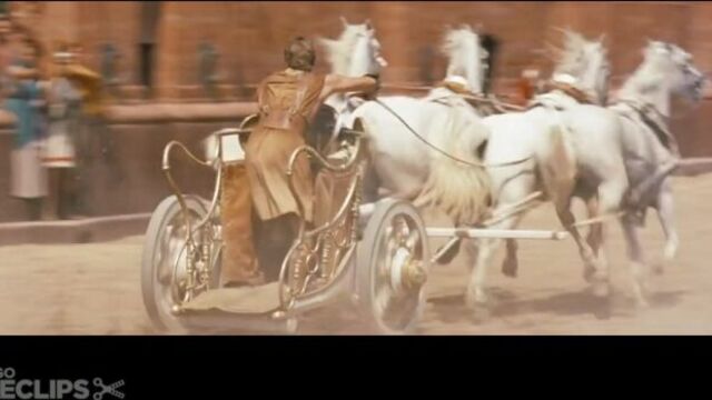 Бен-гур | ben-hur (1959) гонка на колесницах
