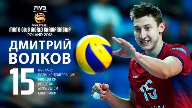Волейбол. дмитрий волков. сумасшедшая игра на fivb mens wch 2018.