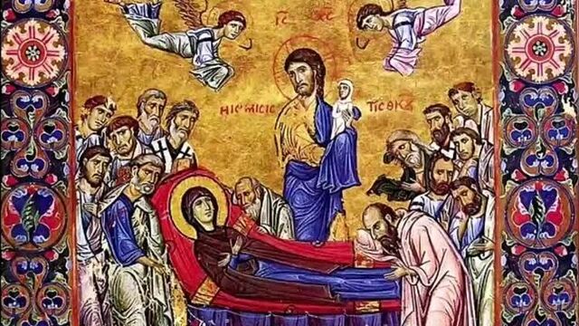 Тропарь успения