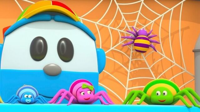 Грузовичок лева и песенка про паучков