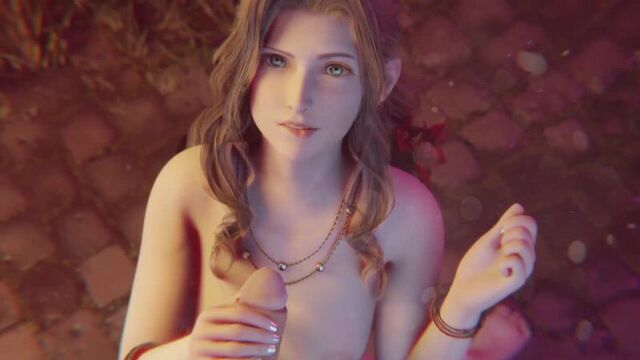 Aerith facial - nude (audio) bulging senpai 3d porn