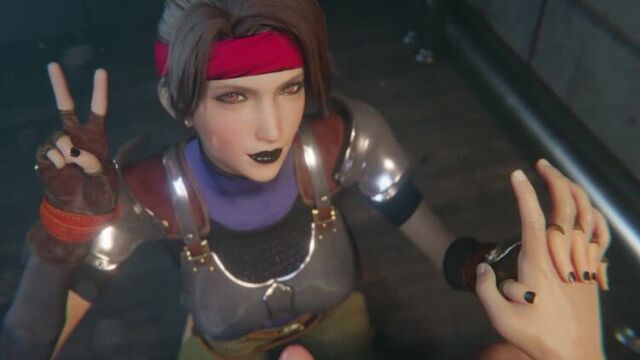 Jessie rasberry_blowjob - goth black (audio - cum eyes open) 3d porn