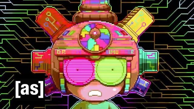 Рик и морти - пиксель-арт