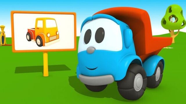 Новый 3d мультик про машинки. грузовичок лёва малыш, экскаватор мася и пикап