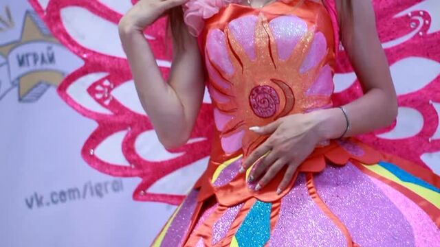 Фея винкс стелла. костюм для аниматора