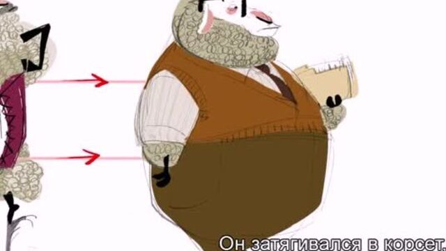 Зверополис - 2016 - zootopia - удаленные персонажи