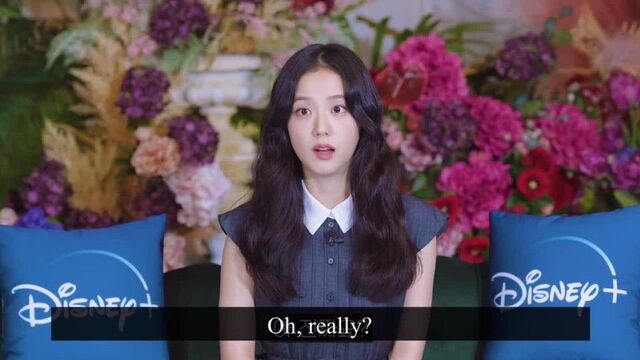 Джису интервью для дорамы подснежник / jisoo (blackpink) disney + plus korea [eng sub]