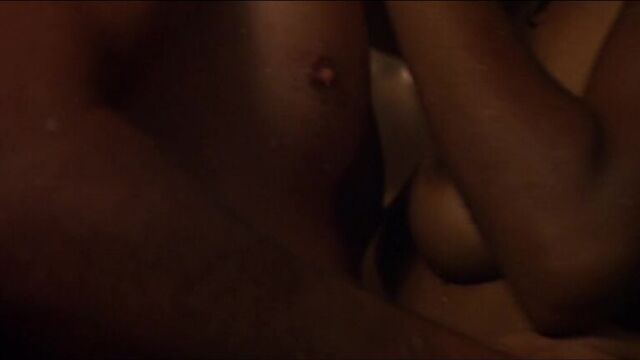 Joy bryant nude - three way (3-way, 2004)