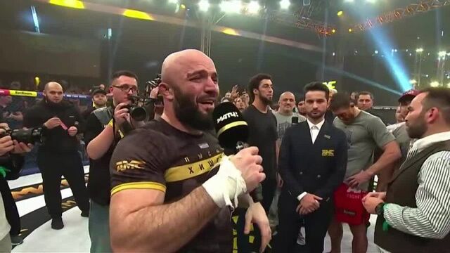 Мага исмаилов - слова после боя!