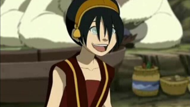 Аватар(тоф бейфонг и сокка)плакат