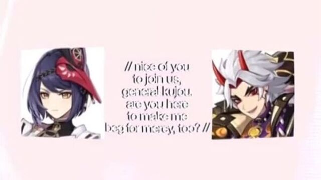 [ genshin impact - arataki itto & sara kujou (ittosara) - edit ]