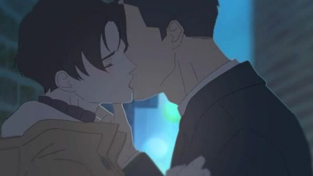 Korean bl animation "hyperventilation"