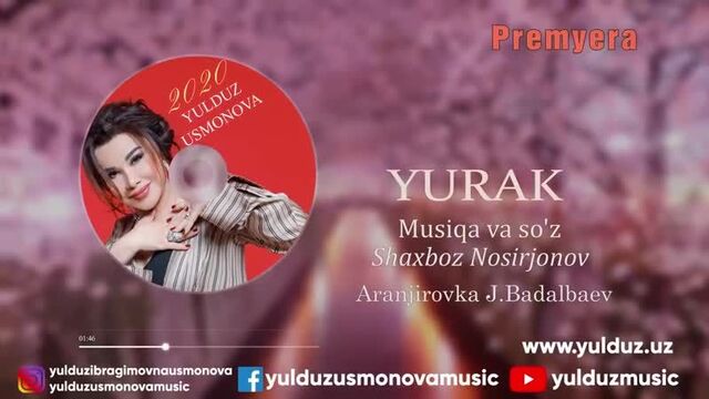 Yulduz usmonova -yurak(premyera) 2020