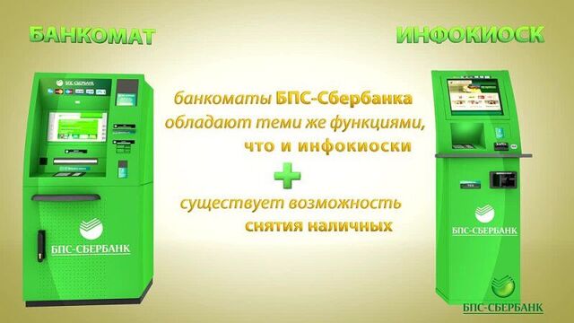 Бпс-сбербанк в деталях - банкоматы